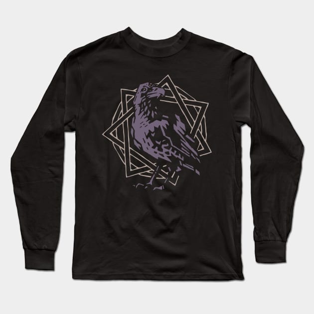 Three-Eyed Raven Long Sleeve T-Shirt by SpencerFruhling